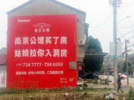 宜良墙体广告在乡镇、农村市场的媒体优势