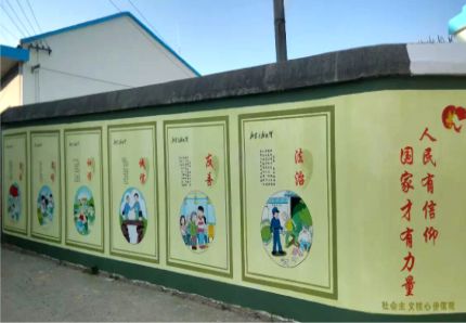 宜良文化墙施工攻略