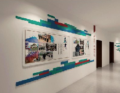 宜良企业文化墙用什么材料好？