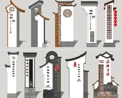 宜良美丽乡村标识标牌有哪些分类？