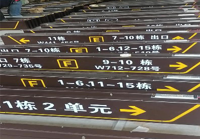 宜良广告标识中，常见的几种安装方式。